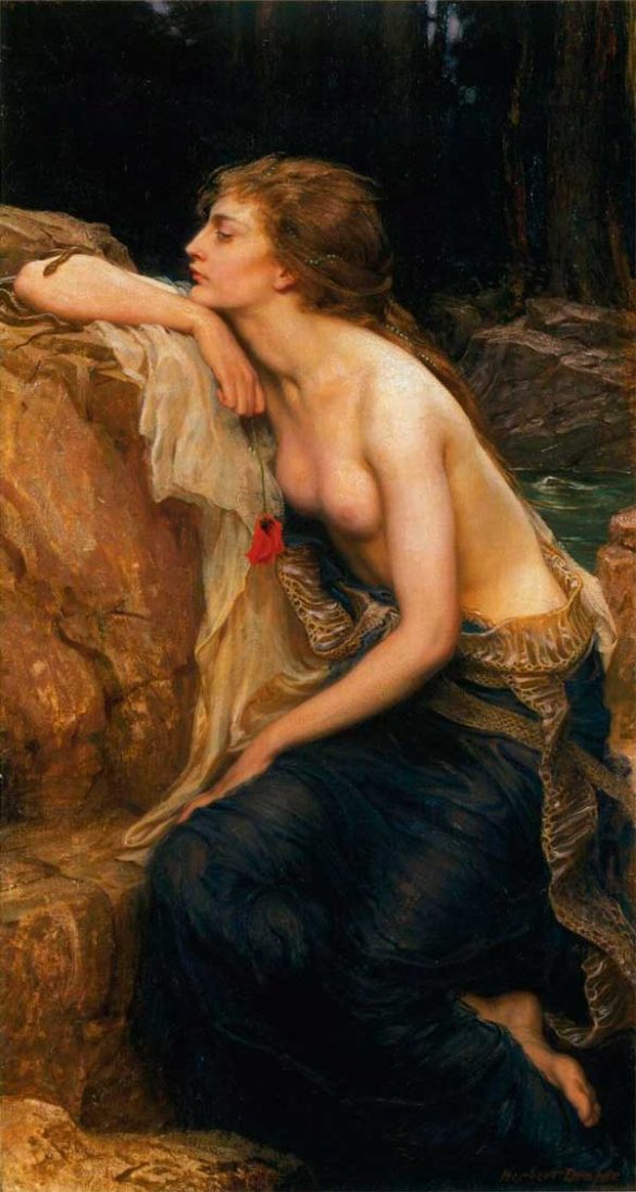 A Lâmia (1909) | The Lamia | Herbert James Draper