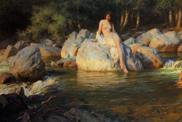 A Kelpie (1903) | The Kelpie | Herbert James Draper