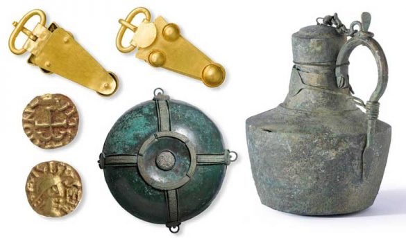 Tumba anglo-saxã é comparada à de um faraó na Inglaterra 3