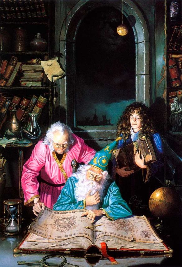 Magos e celtas na arte de Dean Morrissey 1