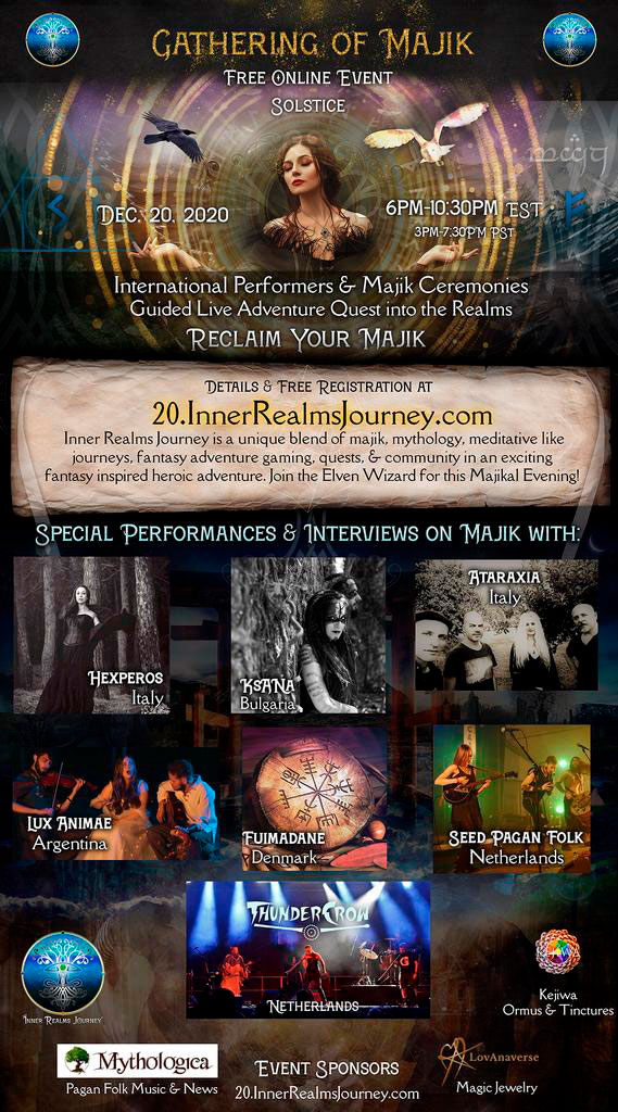 Inner Realms Journey: Gathering of Majik - Solstice 2020