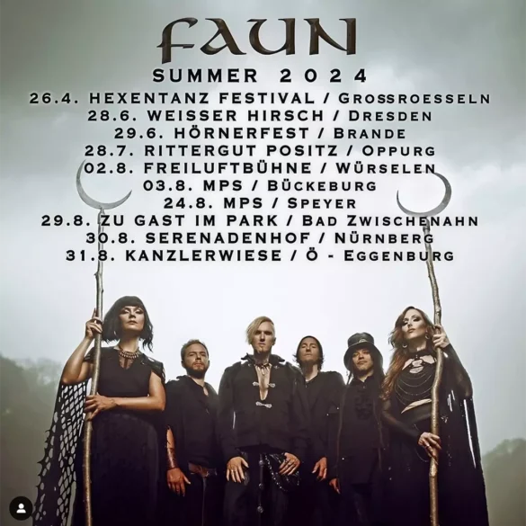 Faun revela sua oferenda de Beltane: 'Blót'